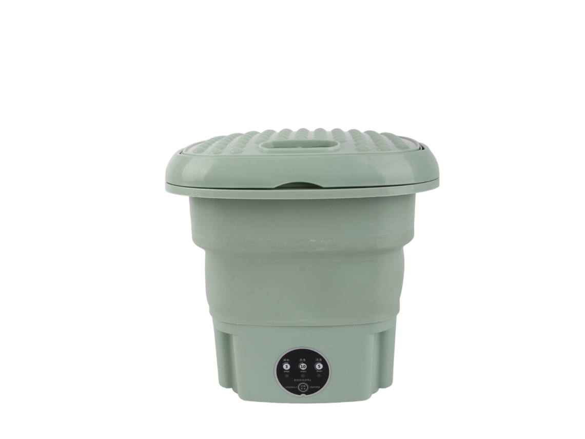 Minilavadora Plegable Portátil Para Ropa Interior, Calcetines, Estudiantes, Residencias, Apartamentos, Camping, Ecológica, Enchufe Europeo.