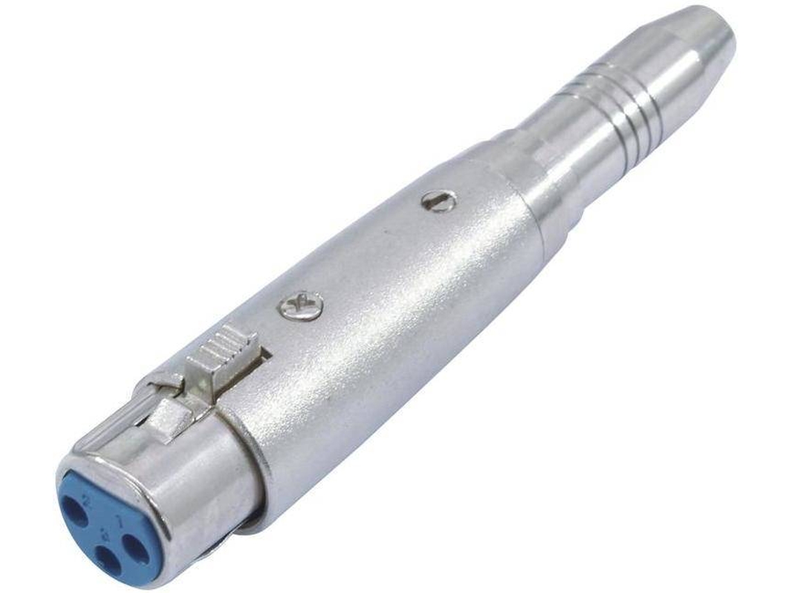 Adaptador OMNITRONIC xLR(F)/Jack(F) mono