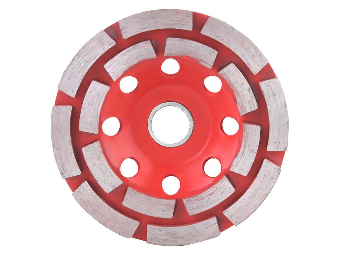 Disco De Corte Y Lijado De Copa Segmentada De Diamante De 100 Mm Para Ladrillo, Hormigón Y Piedra.