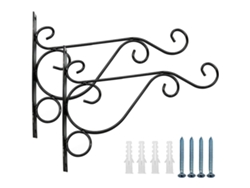 Soporte metálico para plantas de pared (2 unidades)