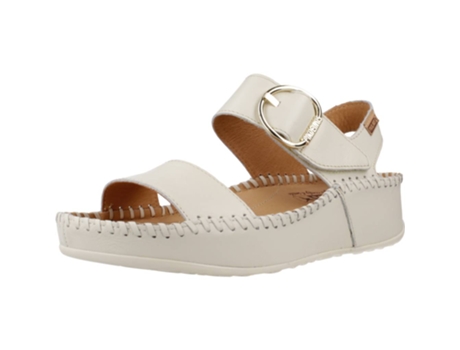 Zapatos de Mujer PIKOLINOS Tecido Beige (38)