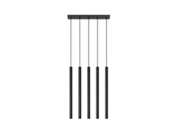 Sollux Sl.0472 Lámpara Colgante Pastelo 5 Negro