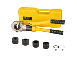 Alicates Para Engarzar Multicapa Amarillos 100kn Para Racores: Th16, 20, 26, 32