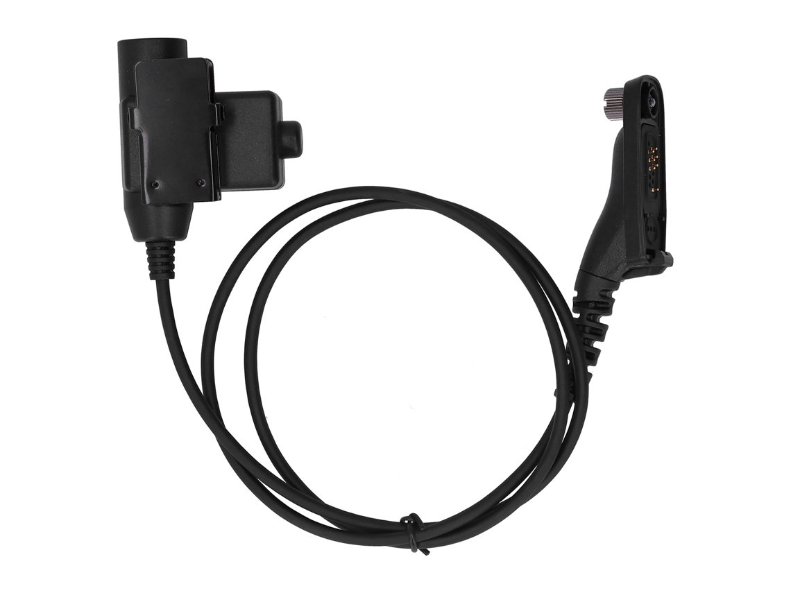 Adaptador De Auriculares Militares U94 Ptt A Comtac/msa/earmor/tca Compatible Con Mtp850s Xir P8268 Apx4000