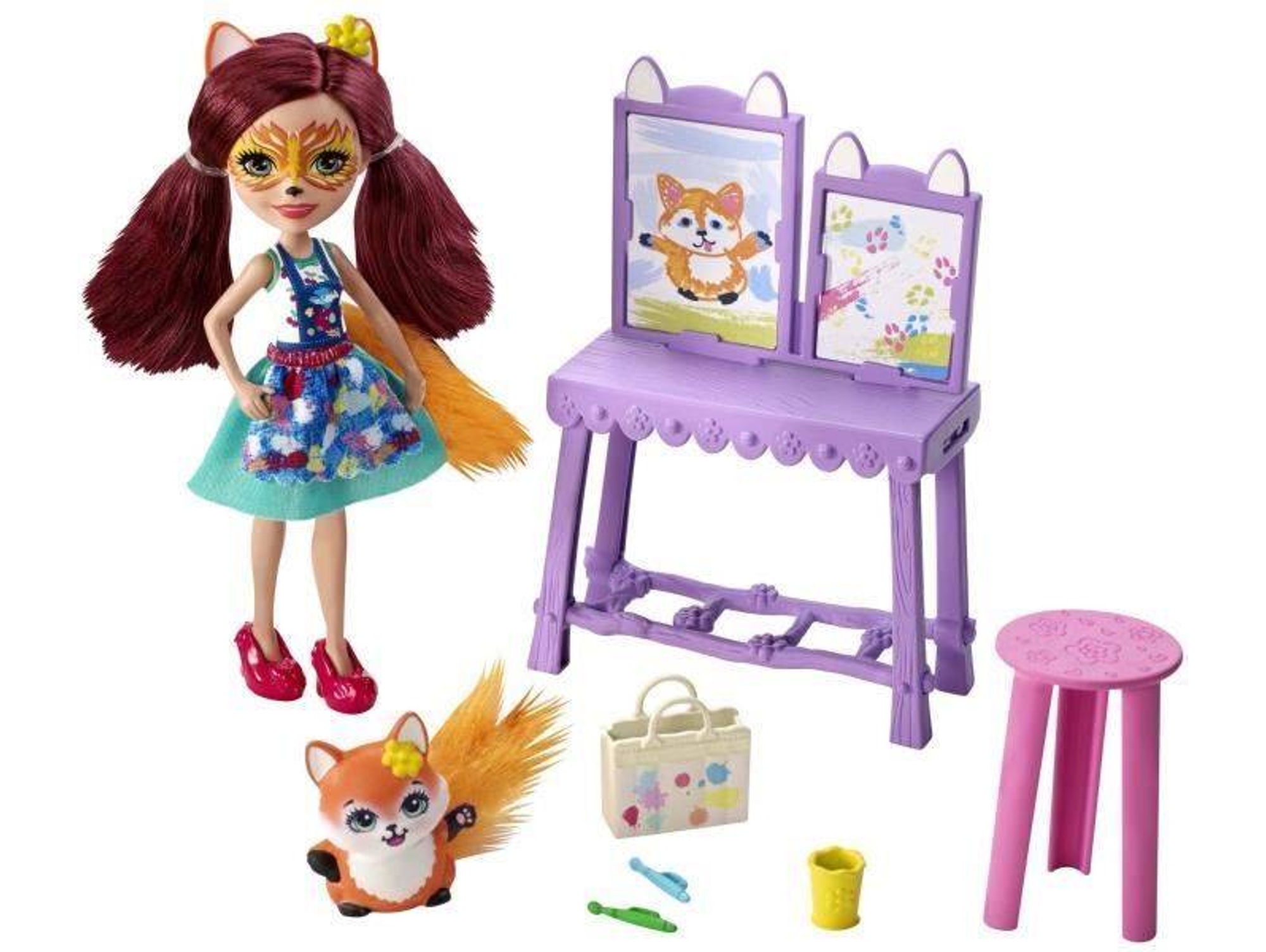 Muñeca MATTEL Oficina de Pintura