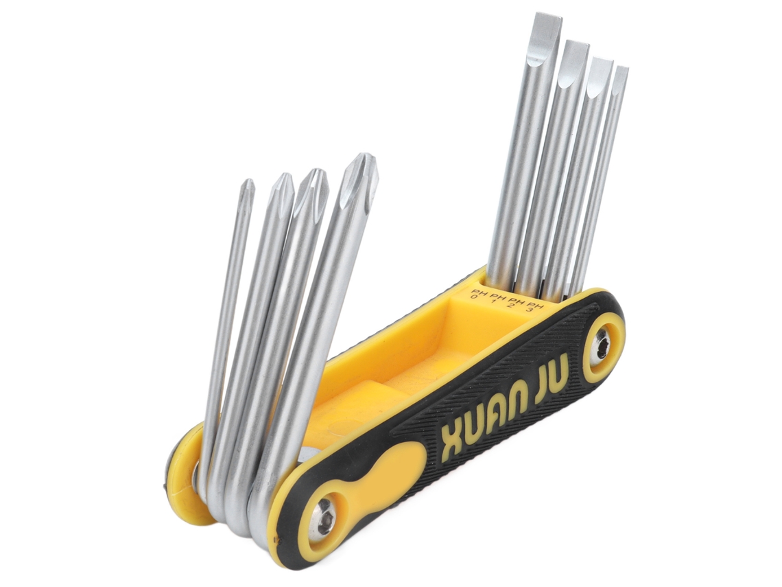Destornillador plegable 8 en 1 | Sin marca