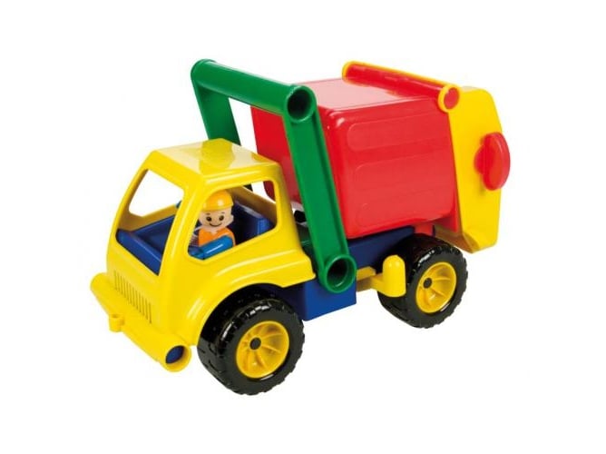 Vehículo de juguete LENA TOYS Camión de basura Multicolor