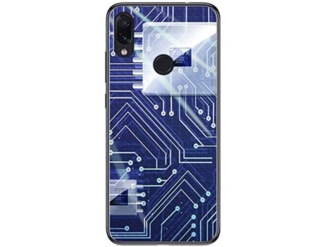 Carcasa Xiaomi Redmi Note 7 TUMUNDOSMARTPHONE Circuito Multicolor