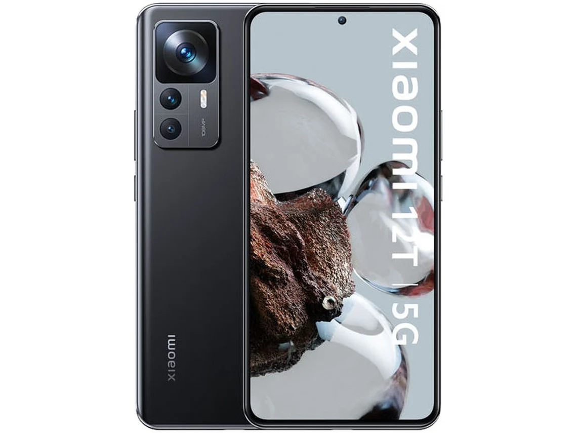 Smartphone XIAOMI 12T (Reacondicionado Marcas Mínimas - 256 GB - Negro)