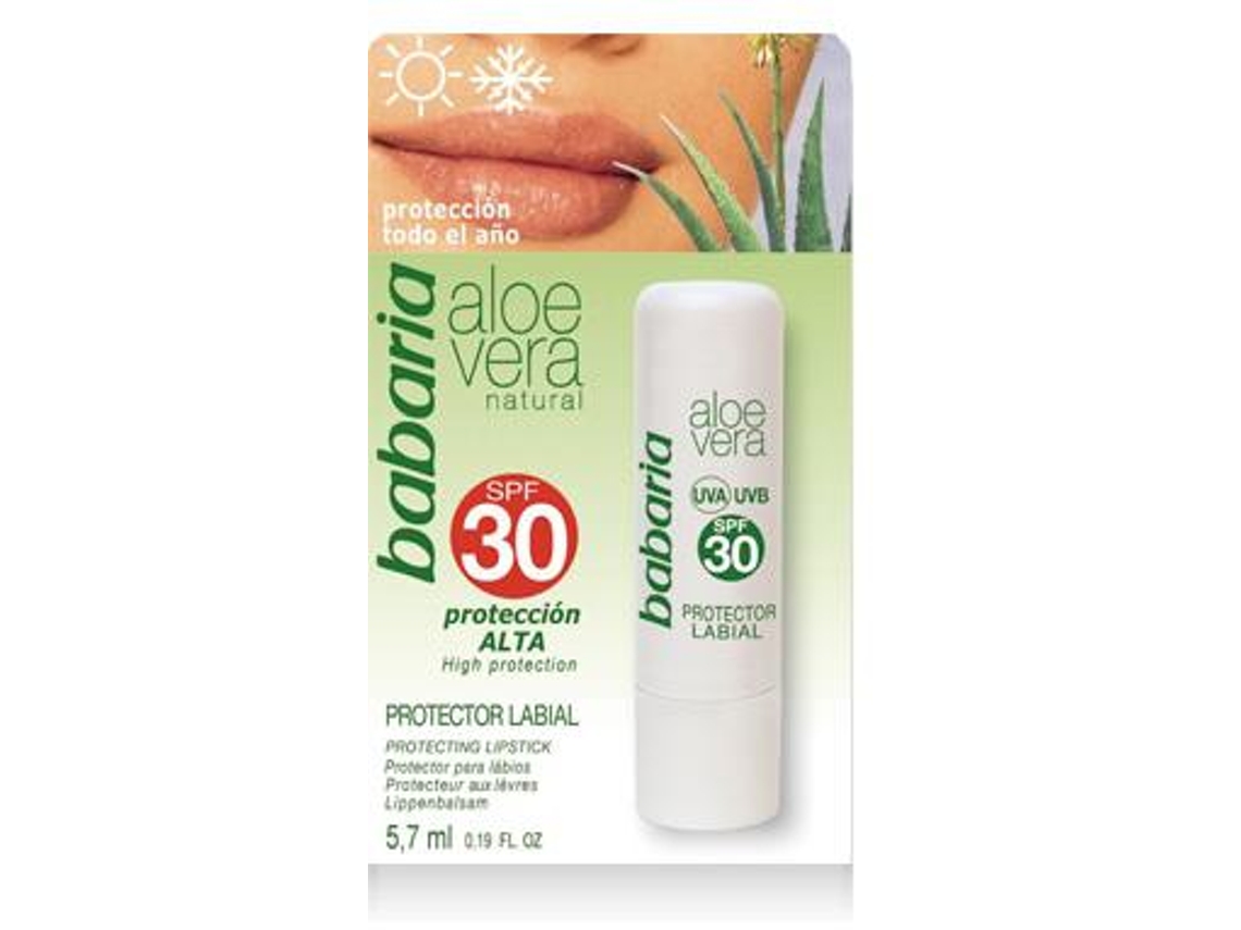 Protector Solar Labial BABARIA Aloe Vera