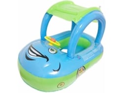 Flutuante Inflável Para Bebês De 6 A 36 Meses De Idade E Com Peso Máximo De 15 Kg, Protetor Solar Brinquedos Forma Carro Barco.