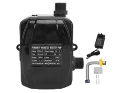 Bomba De Refuerzo De Presión De Agua Portátil Automática/manual De 35 L/min Y 180 W, Silenciosa.