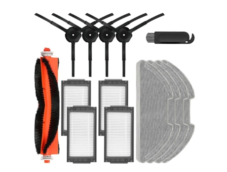 Escova lateral principal esfregona com filtro hepa para xiaomi mijia robot aspirador de pó pro
