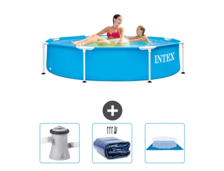 Piscina Tubular INTEX 28205NP-CB76 (1828 L - 244x51cm)