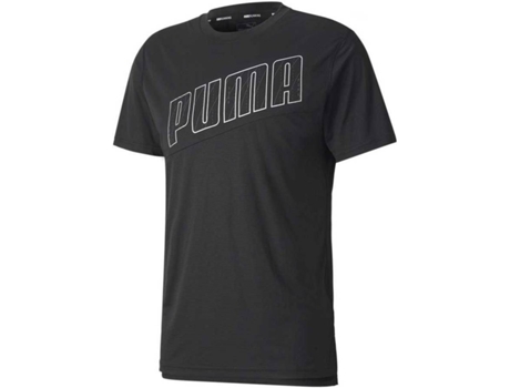 Camiseta de Hombre para Running PUMA Run Logo Negro (M)