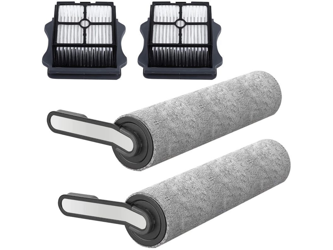 2026-kit De Rodillo De Cepillo Y Filtro Hepa Para Aspiradora Inalámbrica Tineco Floor One S5 (2 Rodillos + 2 Filtros)