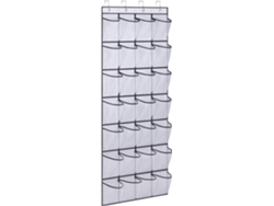 Organizador Zapatos Bolsillos Colgar La RNEMITERY Blanco (30x15x3.5cm)