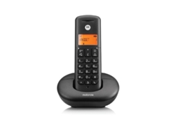 Teléfono fijo inalámbrico Motorola E212 negro