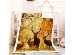 Microfibra Diseño Estampado Cama Adultos Niños Color 80 X 150 Cm 80x150cm