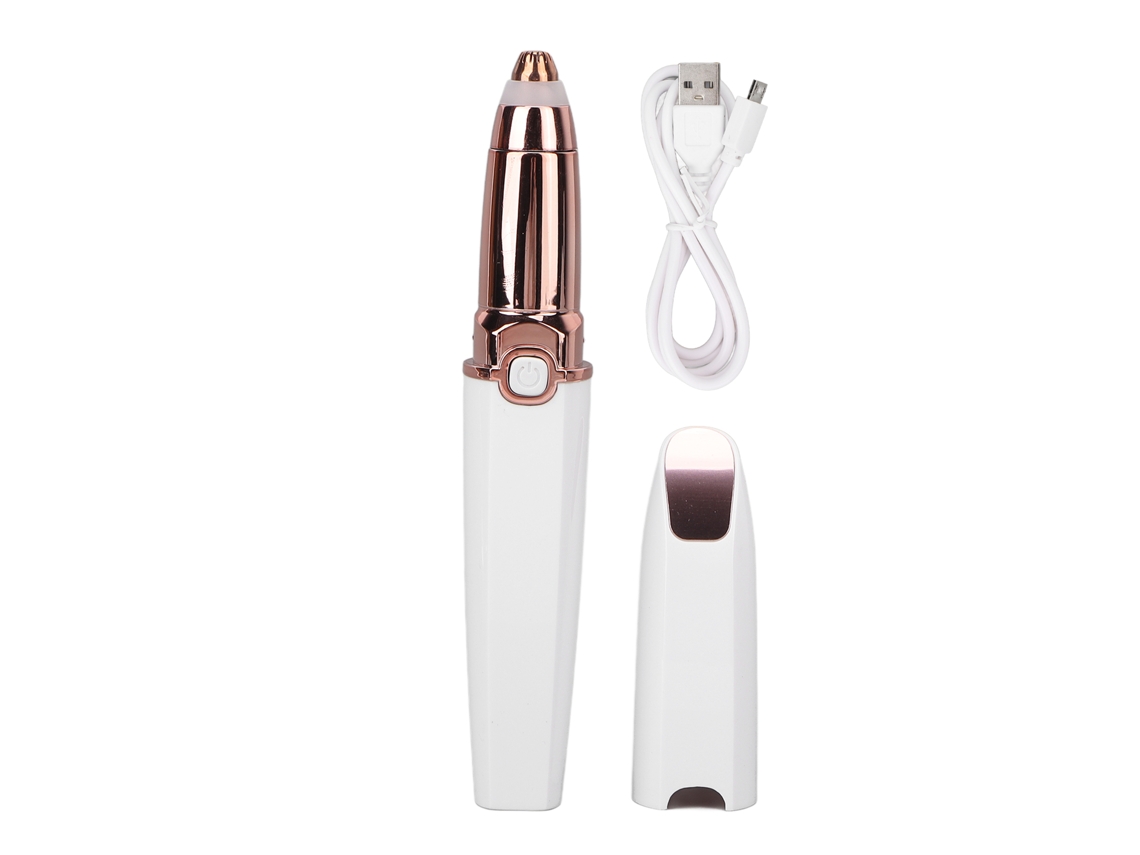 Afeitadora Eléctrica Para Cejas Recargable Portátil Painless Depiladora De Pelo Facial Para Mujeres Herramienta De Grooming