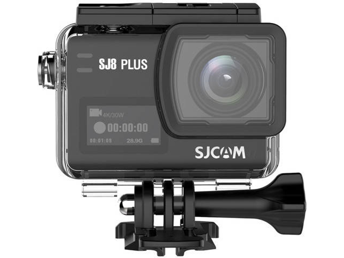 Action Cam SJCAM SJ8 Plus 2814 (2.33'' - 1200 MAh - Zoom Digital X4 - 4K Nativa 30 M - Negro)