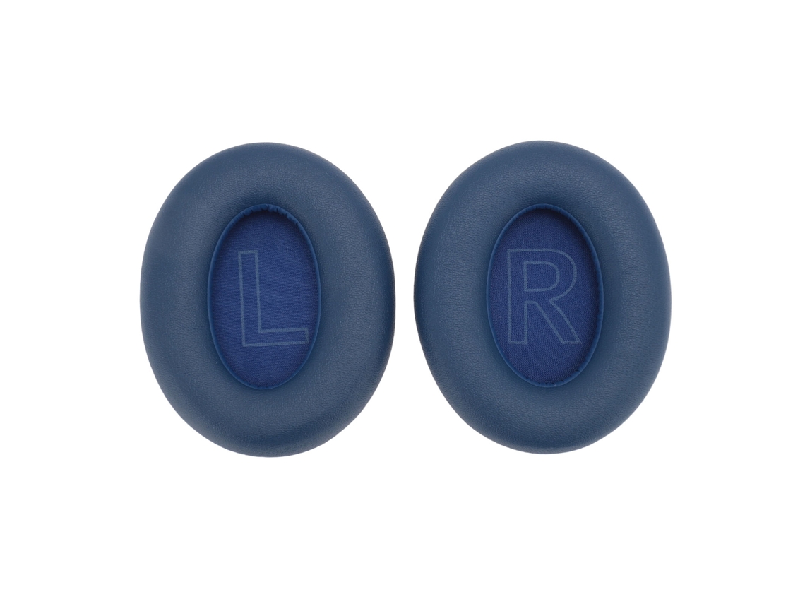 Almohadillas De Repuesto De Piel Proteínica Para Auriculares Anker Soundcore Life Q20 Bt Azules.