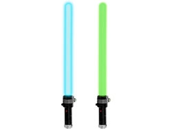 Kit de 2 espadas láser Gokoco Force con luz brillante y sonido