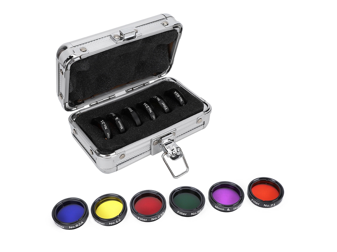 Kit de filtros para telescopio (colores vibrantes y estuche de almacenamiento incluido)