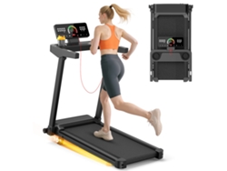 Cinta De Correr Racingreat Q8b, 1-12km/h, Panel Táctil, 10% Inclinación, 3.0hp, Con Asa Plegable, 12 Programas, Superficie 97x40cm