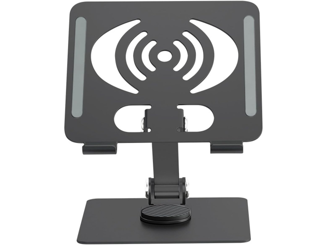 Soporte Ajustable Para Tablet Con Base Giratoria De 360 Grados - Plegable Para