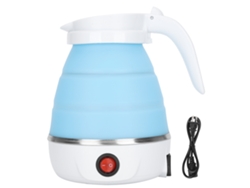 Hervidor Eléctrico Plegable Portátil De 400 W Con Carcasa De Silicona Y Capacidad De 600 Ml, Ideal Para Viajes Y Residencias Estudiantiles.
