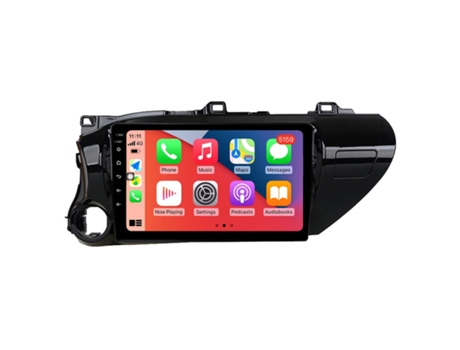 Autoradio 4GB RAM64GB ROM ROVERONE para Toyota Hilux Pick Up AN120 2015 - 2020 CarPlay Android Coche Radio Bluetooth Navegación