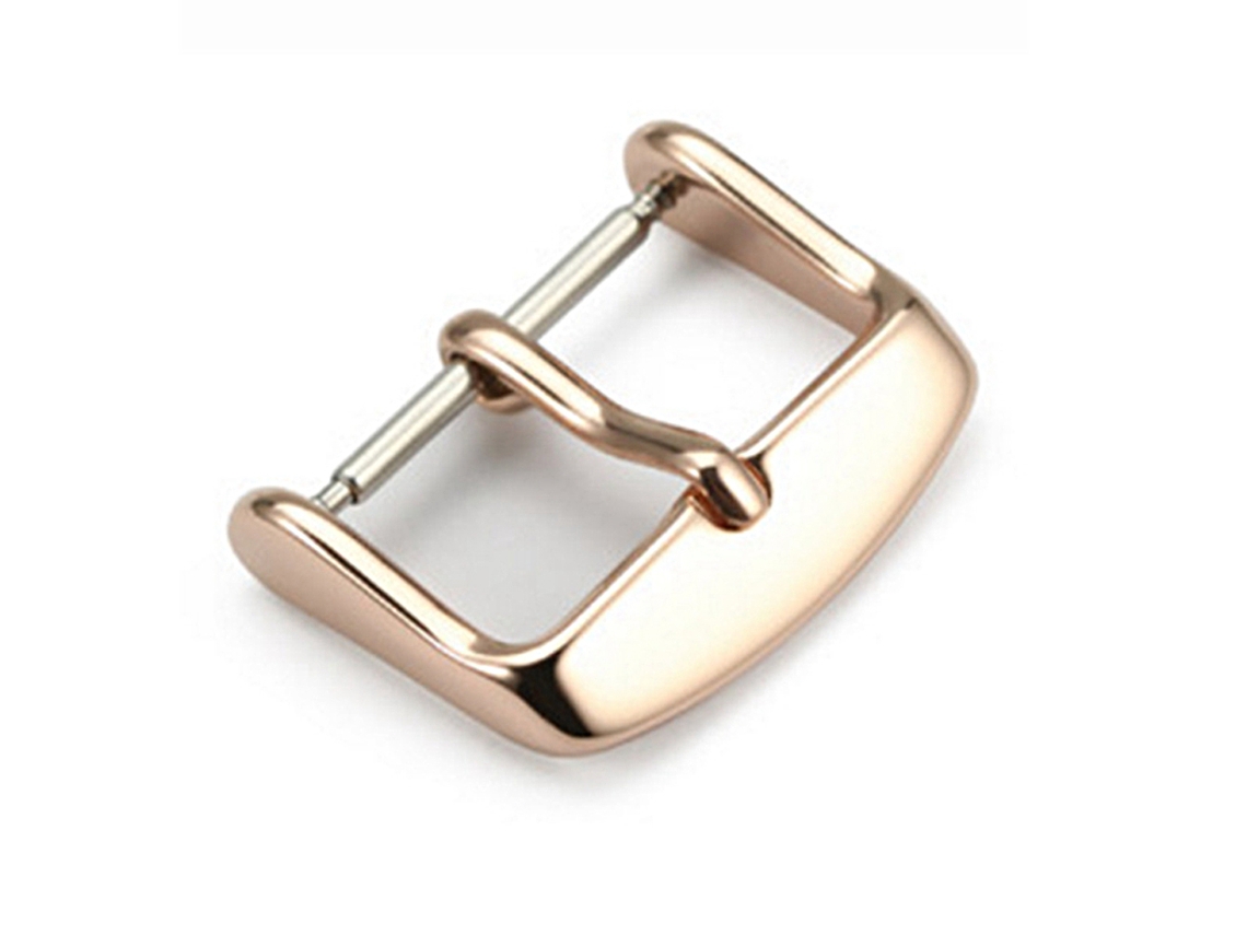 Hebilla De Reloj De Acero Inoxidable De 16 Mm, Accesorios Para Pulsera De Oro Rosa