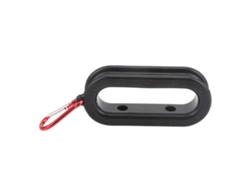 Herramienta Para Recoger Hilo De Pescar, Colgante Con Botón De Goma/aleación De Aluminio Rojo/negro.