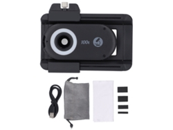Lente Macro Telefónico De 100x De Aumento Con Luz De Relleno Led Y Filtro Cpl Para Smartphone