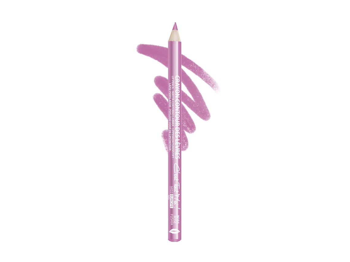 Lápiz contorno de labios Miss Europa nº 01 rosa fucsia 1.3g Miss Europa París