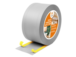 Zócalo de PVC W1 6 en 1, 1 x 120 mm, 10 m, autoadhesivo, para cubrir suelos y paredes, flexible, color Grigio Quest