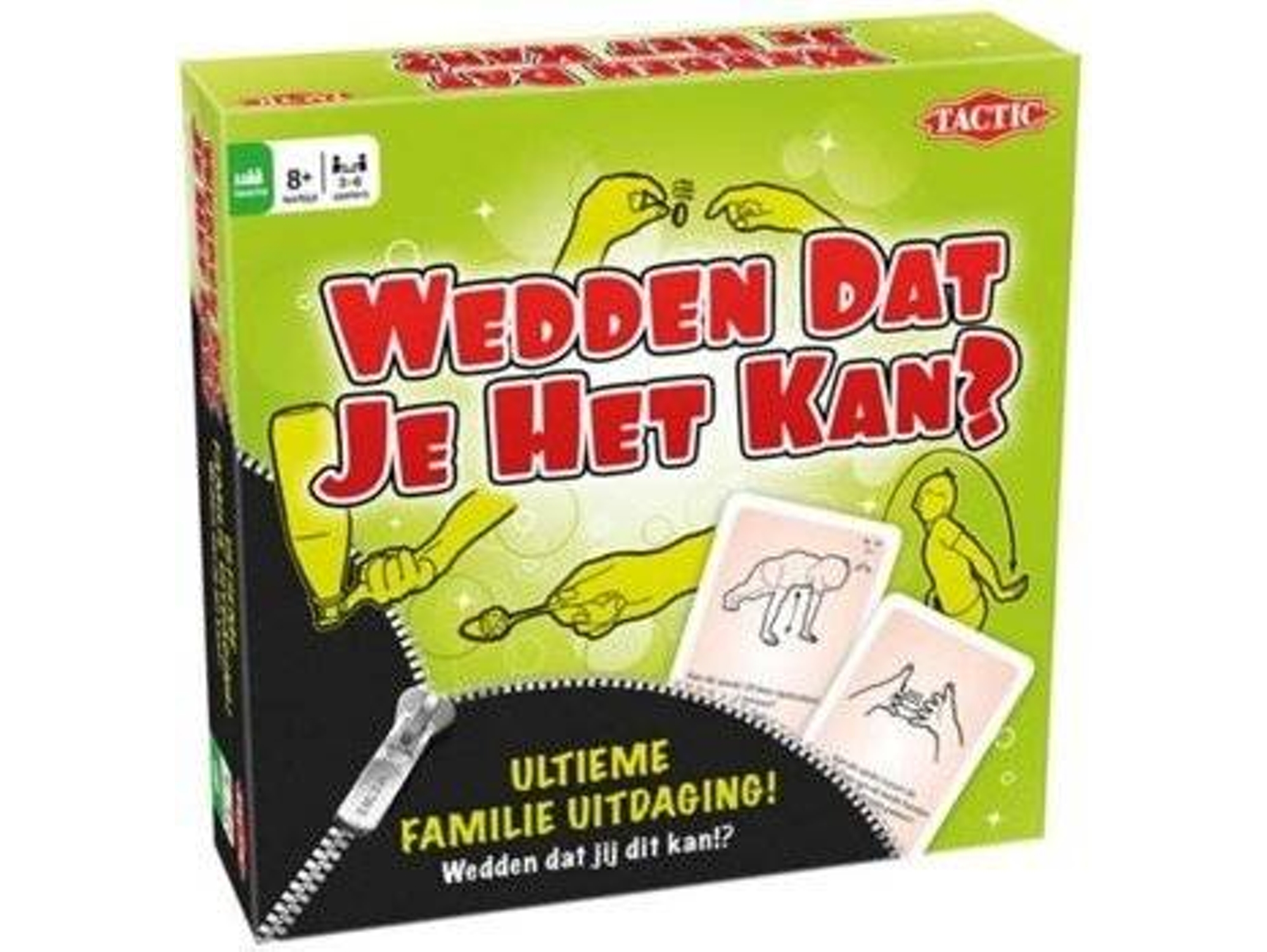 Juego de Mesa TACTIC Wedden dat je het kan? (Edad Mínima: 8)