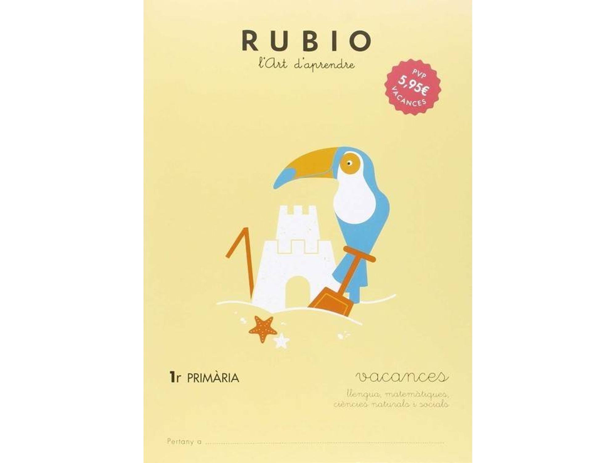 Libro Rubio Vacances 1R.Primaria