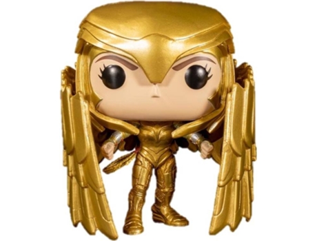 Figura FUNKO Pop Dc Wonder Woman 1984 Wonder Woman Traje Dorado Efecto Metalico Exclusivo 46659