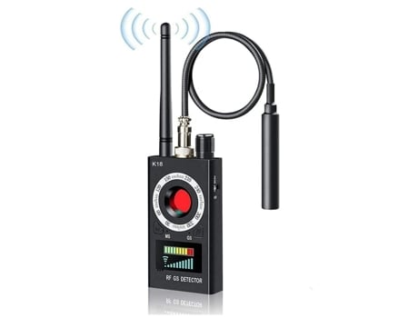 Detector de bugs y cámaras ocultas, anti-escuchas, rastreador GPS, señal RF inalámbrica - CHRONUS.