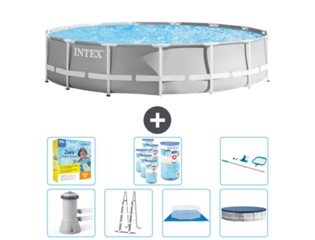 Piscina Tubular INTEX 26724GN-CB52 (14614 L - 457x107cm)