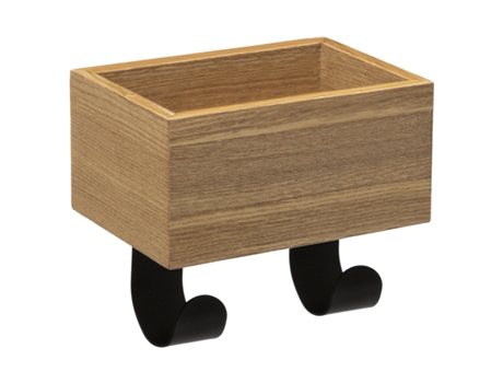 5five - percha de madera para bolsillos vacíos, 2 cabezas