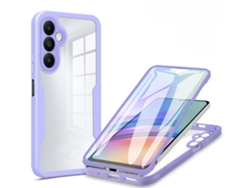 Protector de pantalla antichoque incluido para Samsung Galaxy A15 DIGITALLAB (Morado)