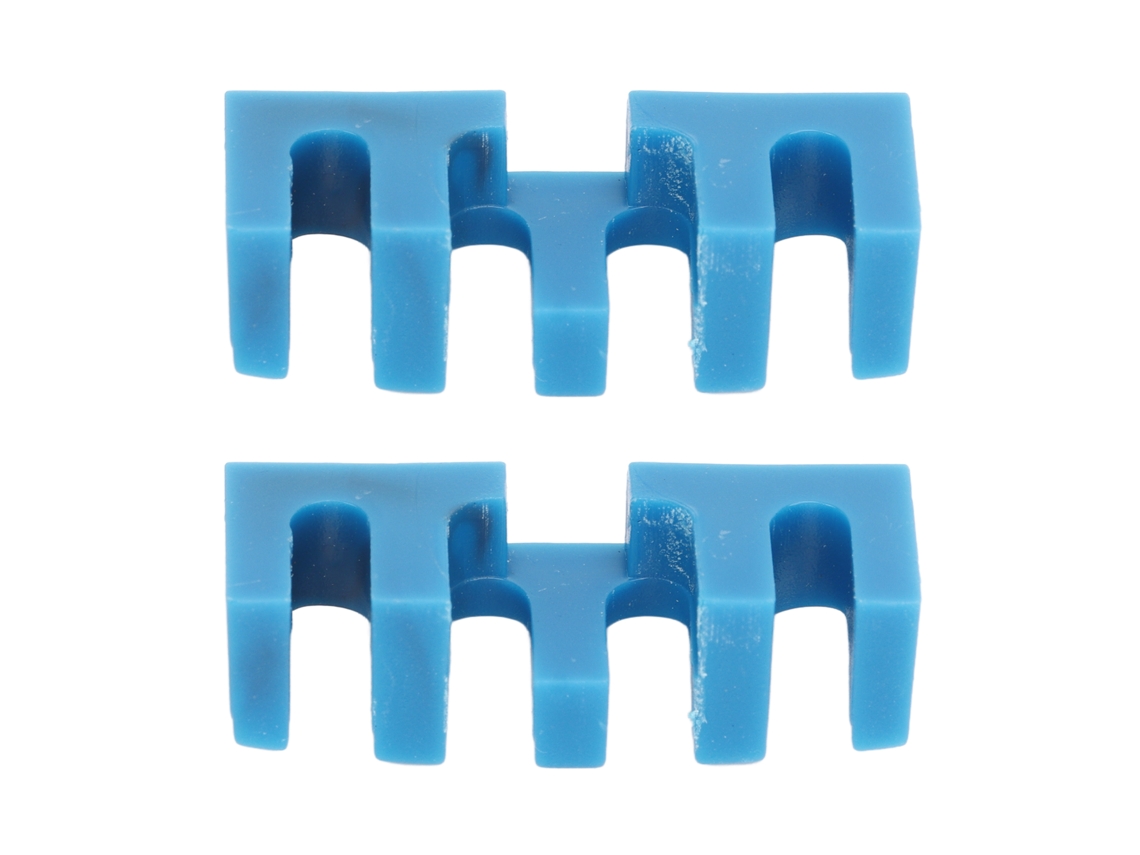 Adaptador De Carga De 2 Piezas Para Protector De Presión De Cuerdas De Raquetas De Bádminton (azul)