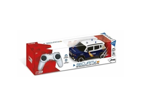 Coche Radio Control Jeep Renegade Policía Nacional 1:24