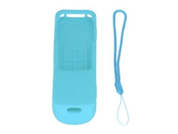 Capa De Silicone De Proteção Anti-derrubada Lavável Para Controle Remoto Ios Tv 4k Azul Turquesa