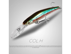 Isca Artificial Rígida de Alta Qualidade, 120 Mm, 22 G, Profundidade Ajustável para Imitar Pequenos Peixes Que Saltam. MDUG (modelo E)