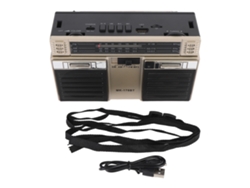 Radio portátil (radio AM/FM SW, altavoz Bluetooth)
