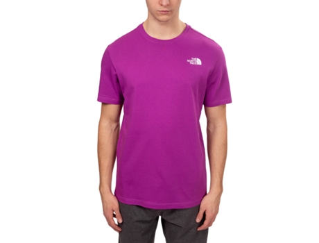 Camiseta de Hombre THE NORTH FACE Morado (2XL)